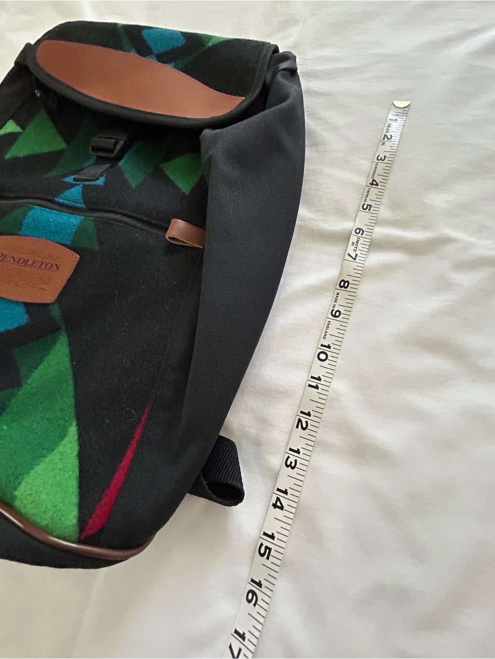 VINTAGE! Pendleton Backpack NWOT - Picture 9 of 9